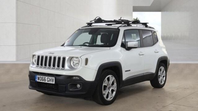 JEEP RENEGADE 1.6 Renegade My17 Limited 1.6 Multijet Ii 120hp Diesel White 5dr