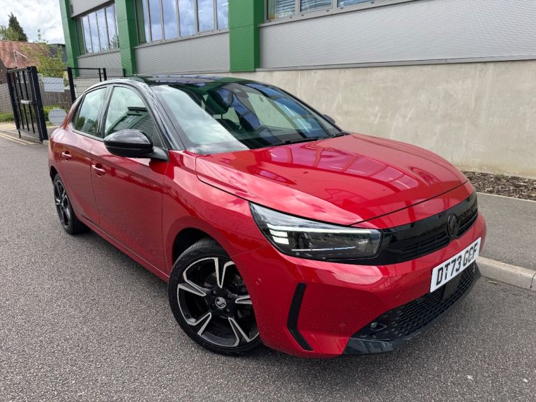 Vauxhall CORSA GS  new shape 2023  petrol 1199cc  5 door hatchback 