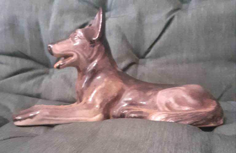German shepherd ornament 