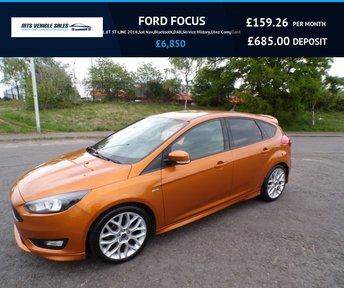  FORD FOCUS 1.0T ST-LINE 2018,Sat Nav,Bluetooth,DAB,Parking Sensors,Service History,Ulez Compliant