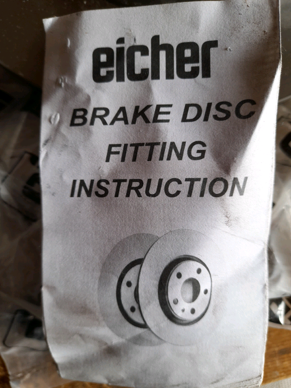 Two Eicher Brake Discs Never Used