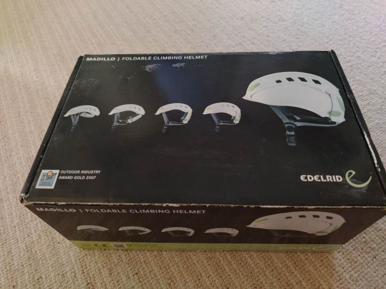 Edelrid Madillo Foldable Climbing Helmet – New in Box