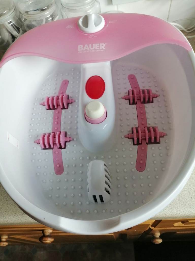 BAUER Pink Foot Spa Massager - USED ONCE SOUTHSEA PO5 2RE