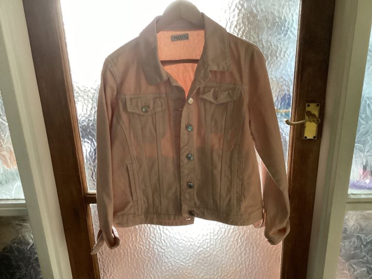 Papaya Denim Jacket Size 12 - Peachy Pink