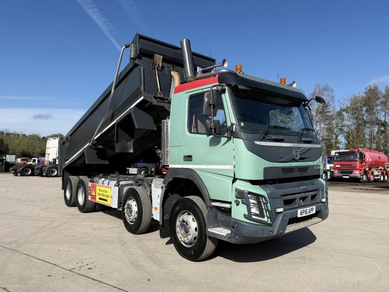 2018 VOLVO FMX 410 8X4 TIPPER 
