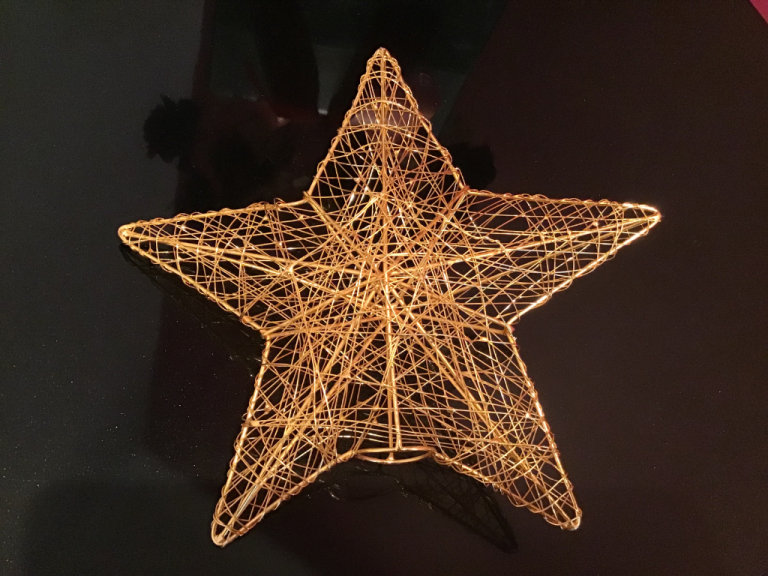 Christmas tree star