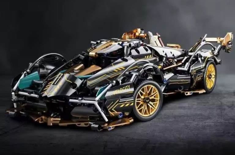 Lego Style sports car set