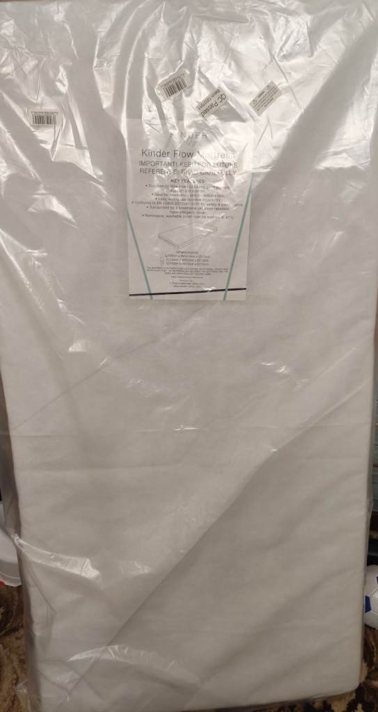 Toddler bed with mattress