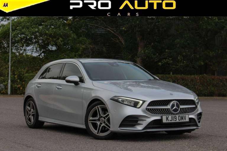 2019 Mercedes-Benz A-Class 1.5 A180d AMG Line (Premium) 7G-DCT Euro 6 (s/s) 5dr HATCHBACK Diesel ...