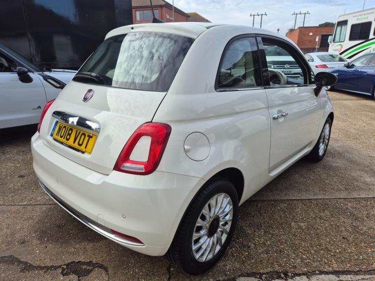 2018 Fiat 500 1.2 Lounge Hatchback 3dr Petrol Manual Euro 6 (s/s) (69 bhp)