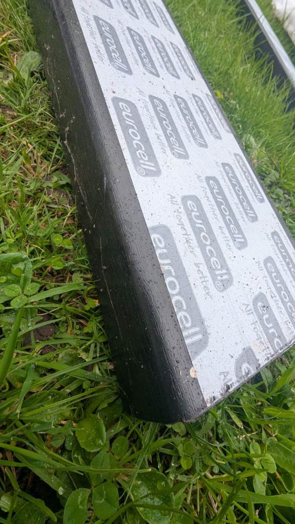 approx 13m of Black 150mm facia board from eurocell