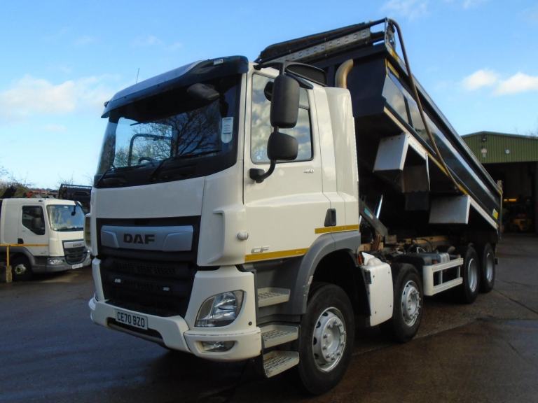 2020 (70) DAF CF 450 FAD EURO 6 8X4 STEEL BODY TIPPER 