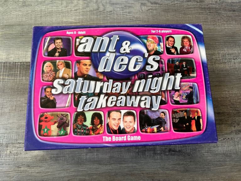 Ant & Dec Saturday night takeaway board game
