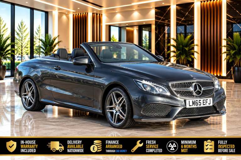 2015 Mercedes-Benz E Class E220 BlueTEC AMG Line 2dr 7G-Tronic Convertible CONVERTIBLE Diesel Aut...