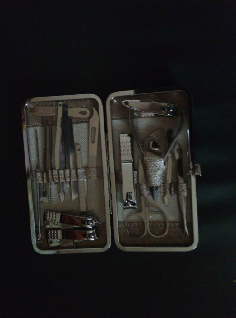 Complete Manicure Set with Travel Case