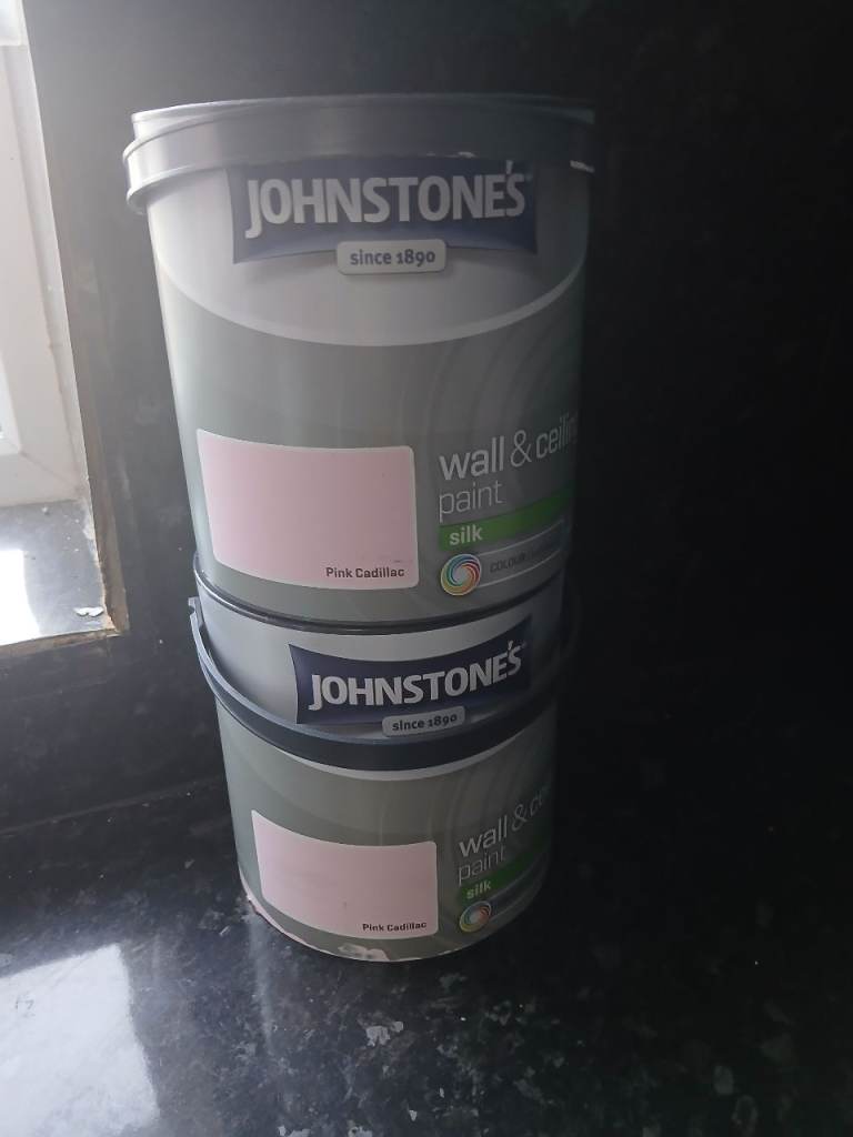 Pink indoor paint