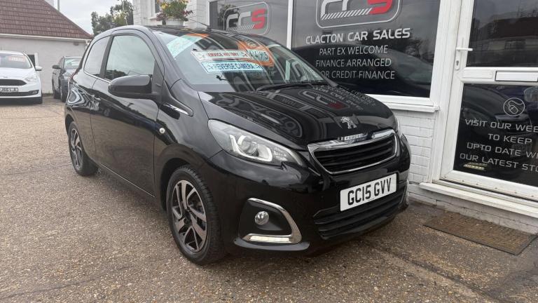2015 Peugeot 108 1.2 PureTech Allure Euro 6 3dr Hatchback Petrol Manual