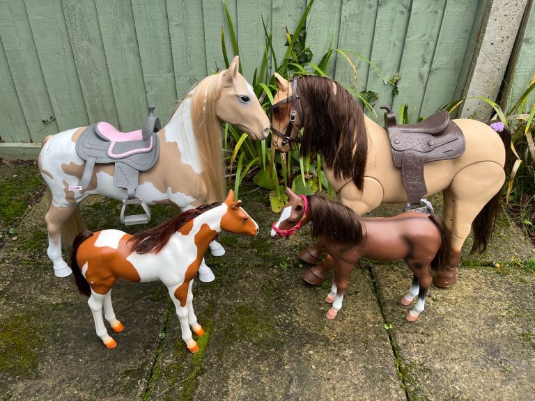 Toy horses from Our Generation range