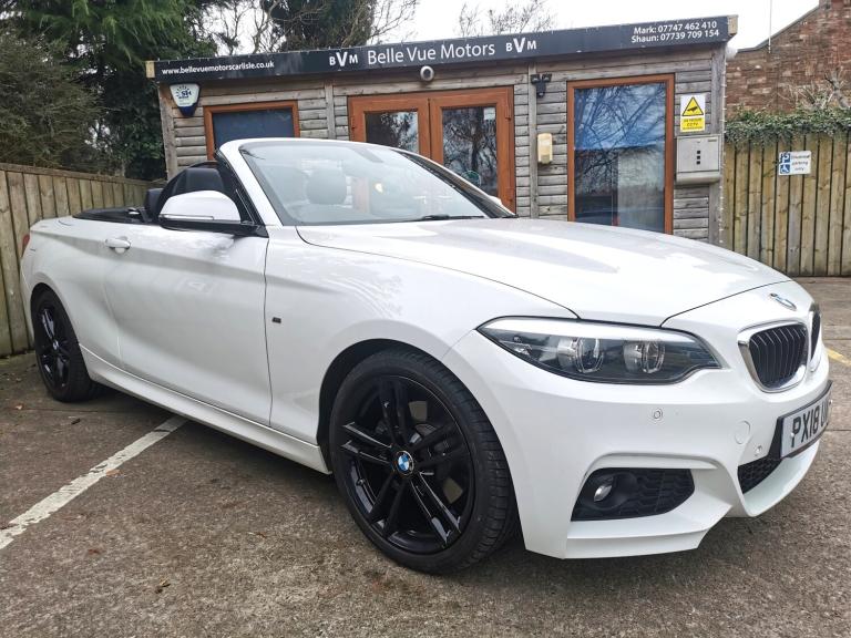2018 BMW 2 Series 220i M Sport 2dr [Nav] Step Auto CONVERTIBLE Petrol Automatic