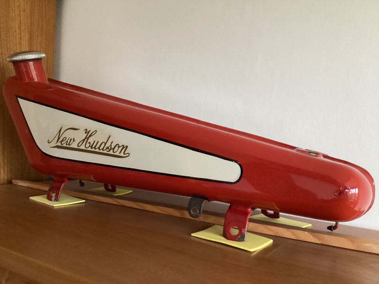 Vintage New Hudson flat tank