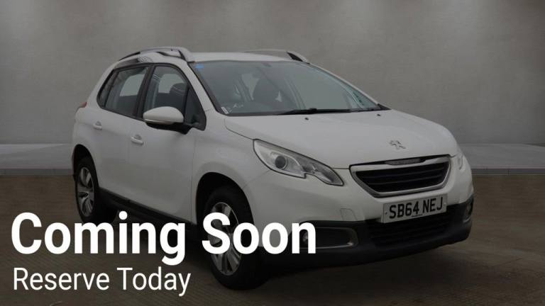 2015 Peugeot 2008 1.2 VTi Active 5dr HATCHBACK PETROL Manual