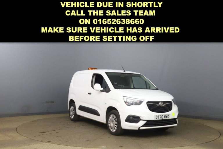2021 Vauxhall Combo 2300 1.5 Turbo D 100ps H1 Sportive Van PANEL VAN DIESEL Manual