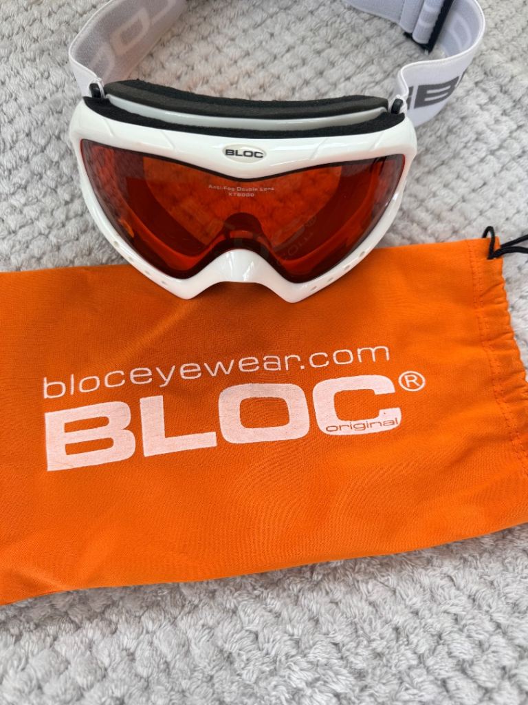 BLOC ski goggles