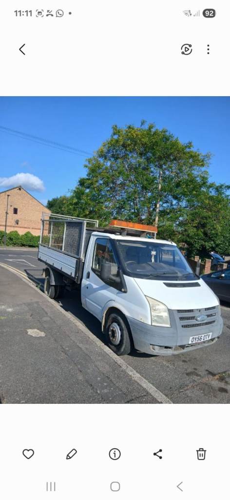 Ford, TRANSIT, Tipper, 2006, Manual, 2402 (cc)