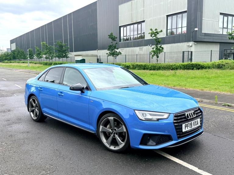 2019/19 AUDI A4 40 TDI BLACK EDITION S-TRONIC AUTO 190PS-TURBO BLUE-VIRTUAL DASH