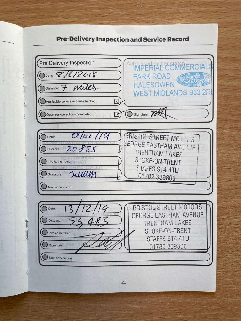 2018 Ford Transit Connect 1.0 100ps Trend Van PANEL VAN PETROL Manual