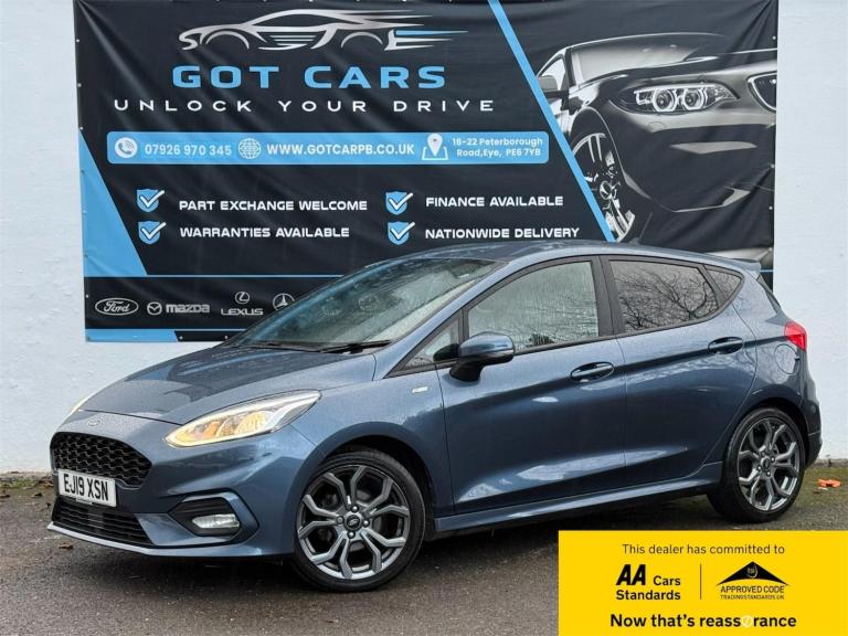 2019 Ford Fiesta 1.0T EcoBoost ST-Line Euro 6 (s/s) 5dr HATCHBACK Petrol Manual
