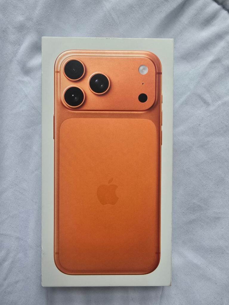Iphone 17 pro max 256gb orange sealed