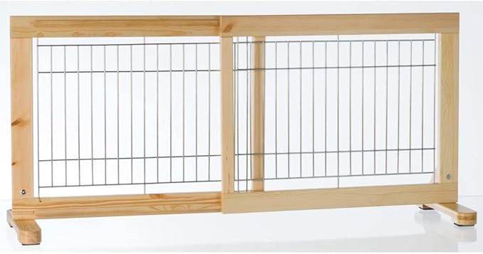 Trixie Wooden Sliding Two Piece Dog Barrier Birch 65-108cm x 50cm x 31cm