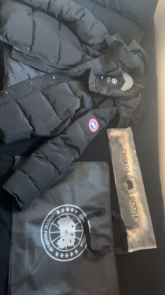 Canada goose jacket with fur hood (NEED GONE)