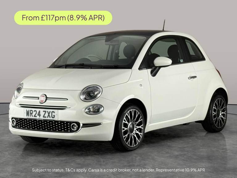 2024 Fiat 500 1.0 MHEV Top Hatchback 3dr Petrol Manual Euro 6 (s/s) (70 bhp) - CRUISE - C Hatchba...