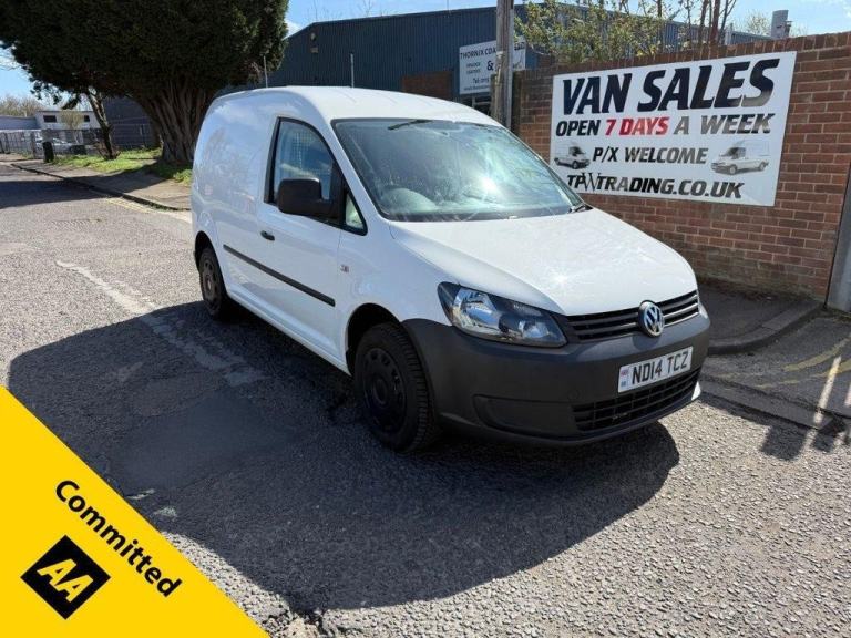 2014 14 VOLKSWAGEN CADDY 1.6 TDI C20 STARTLINE PANEL VAN 4DR DIESEL MANUAL L1 H1