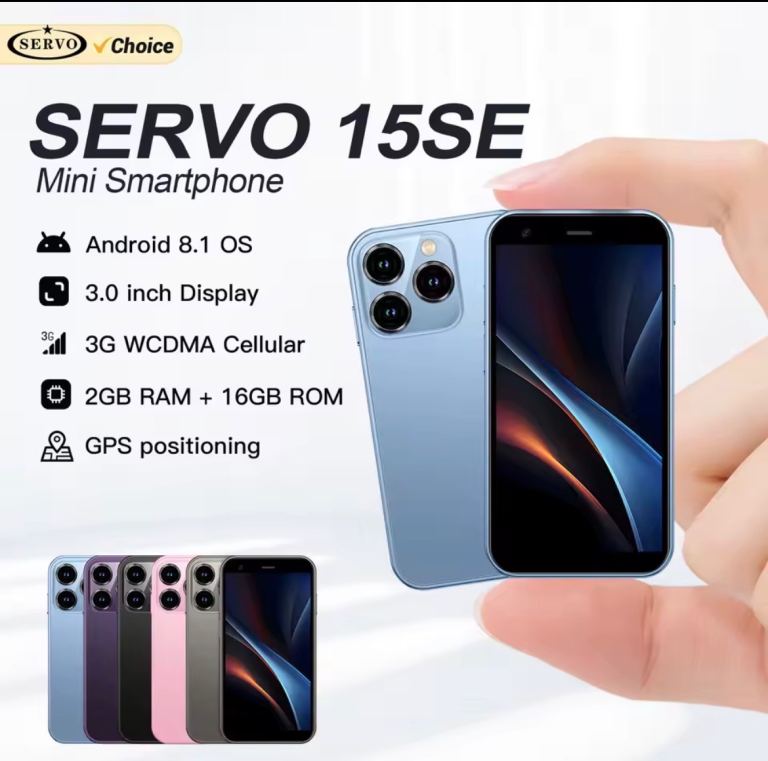 SERVO 15SE Super Mini Smartphone Android