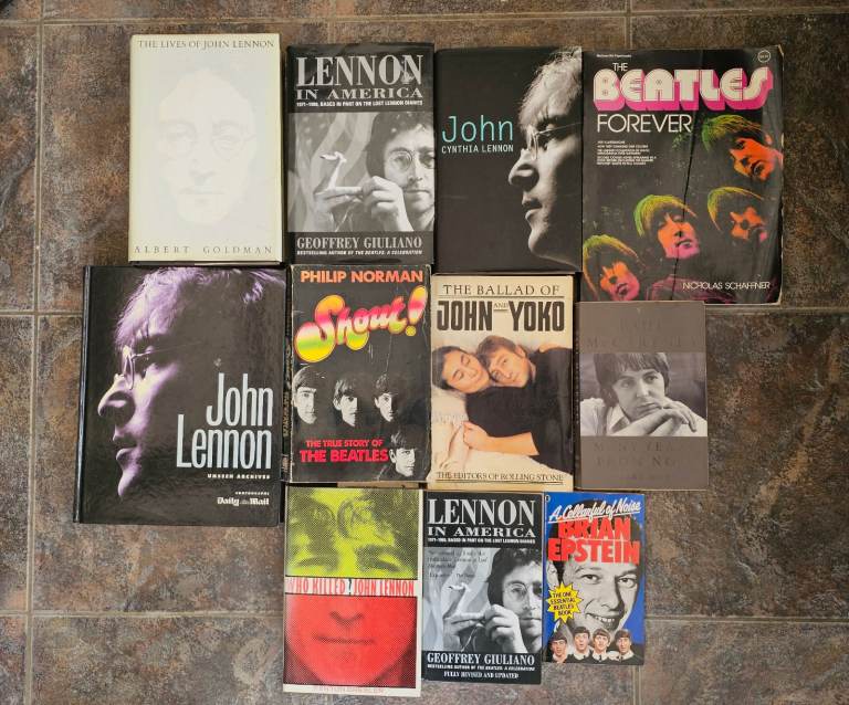 John Lennon, McCartney & Beatles related booksBooks and Magazines. 