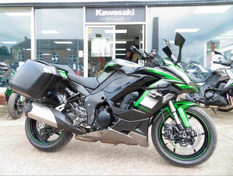 KAWASAKI NINJA 1000SX PANNIERS & HEATED GRIPS