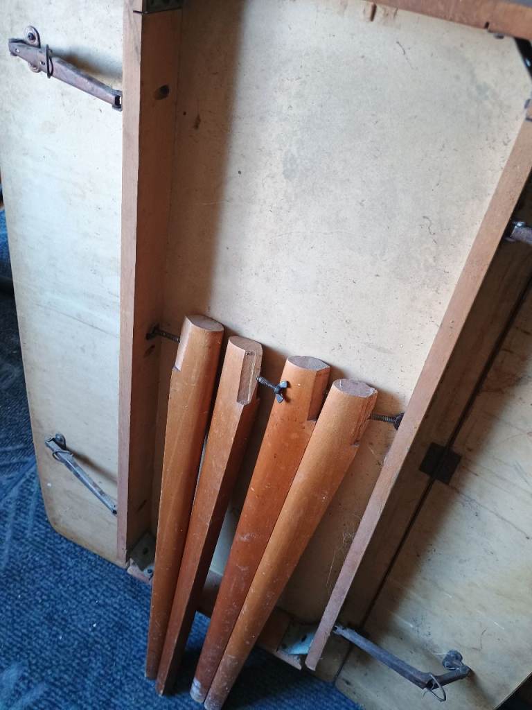 Folding dining room table with pull down flaps, £15.00 for Sale in ...