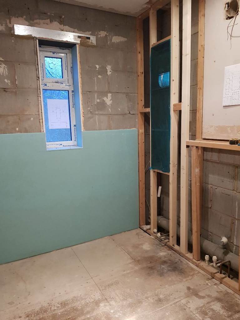 Beautiful bathroom from start to finish