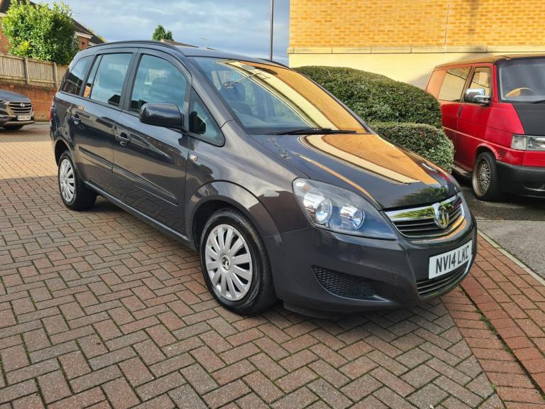 2014 Vauxhall Zafira 1.8i Exclusiv 5dr MPV Petrol Manual