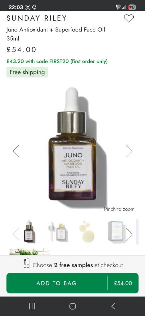 Face oil
