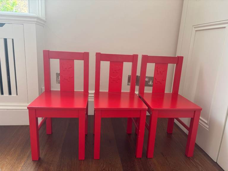 3x Children's Ikea Chairs