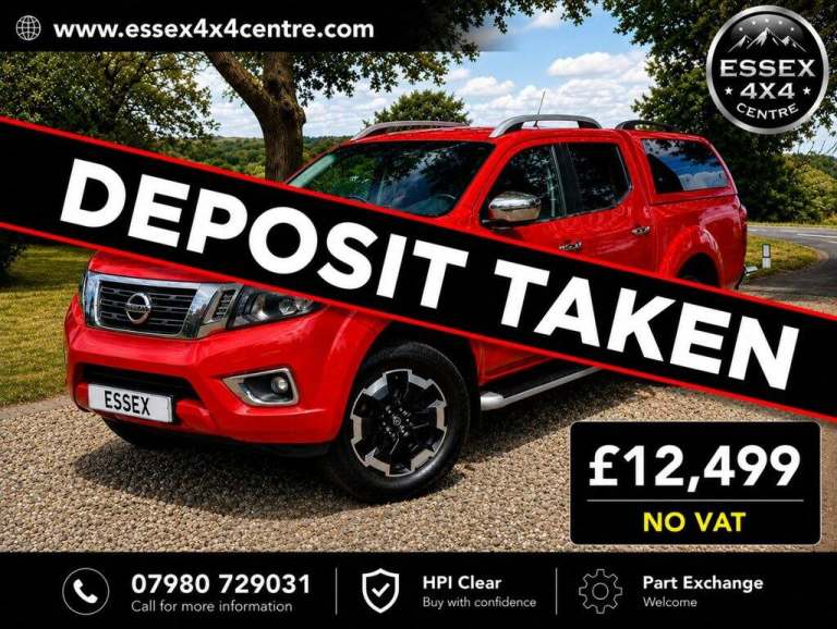 2020 Nissan Navara 2.3 dCi TEKNA AUTOMATIC 4X4 EURO 6 TRUCK PICK UP Diesel Automatic