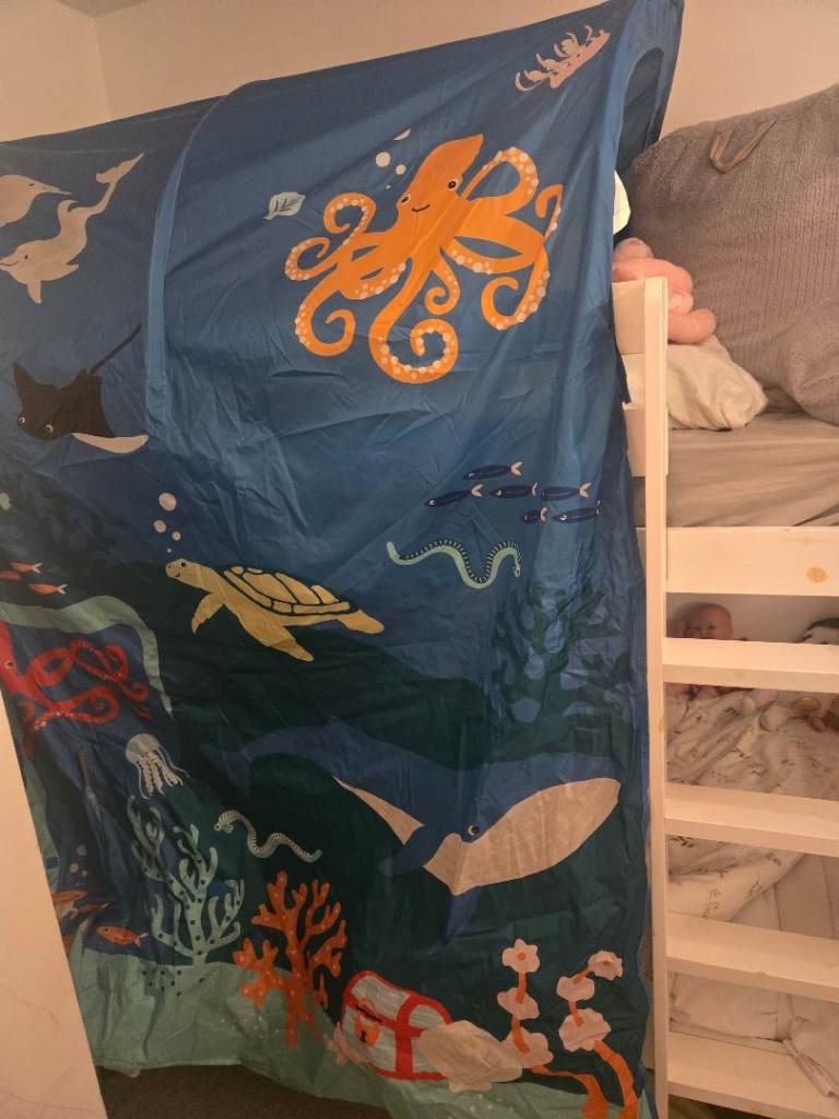 IKEA KURA ocean bed tent 