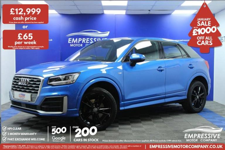 2018 18 AUDI Q2 1.4 TFSI COD S LINE SUV 5DR PETROL S TRONIC EURO 6 (S/S) (150 PS