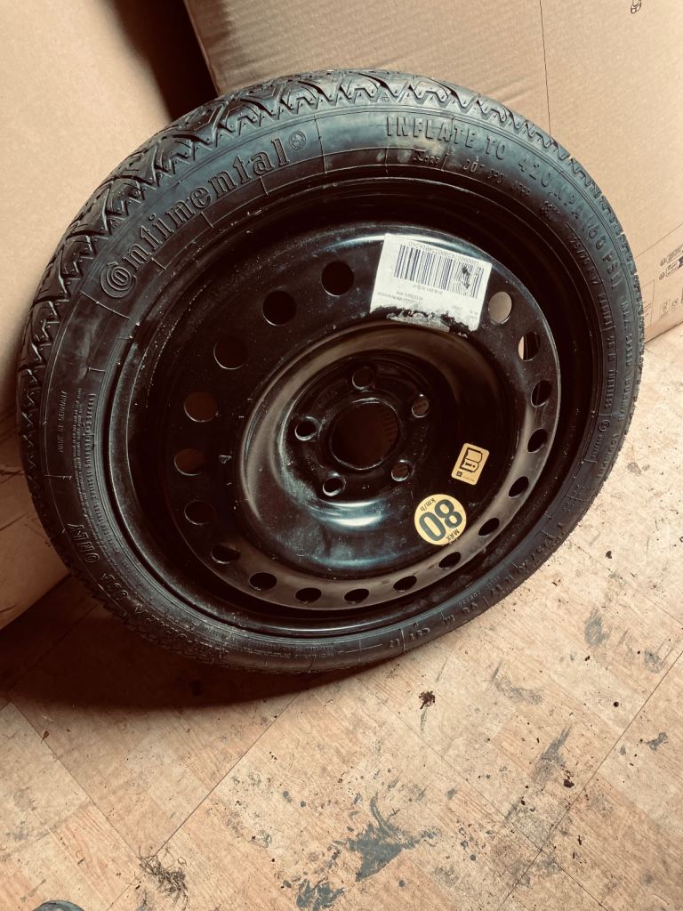 Vauxhall insignia space saver wheel of 64 plate 