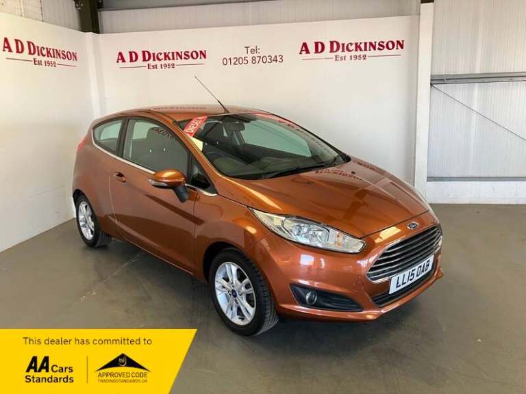 2015 Ford Fiesta ZETEC TDCI HATCHBACK Diesel Manual