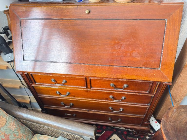 Vintage Wooden Bureau PENDING COLLECTION 
